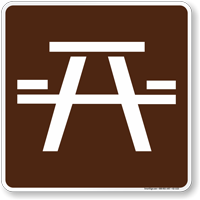 Symbol Sign For Campsite