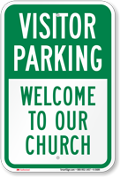 Visitor Parking Sign