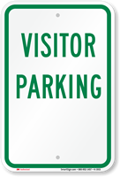 VISITOR PARKING Sign