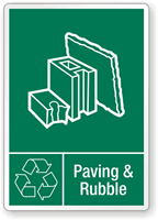 Paving & Rubble Label