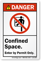 Confined Space Enter By Permit