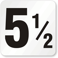 5.5 Pool Depth Marker