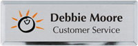 Personalized Metal Name Badge