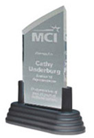 Pop in Acrylics Deco Award with Base