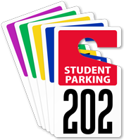 ToughTag™ Standard Sized Rearview Mirror Parking Passes