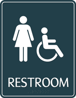 Female Restroom Sign