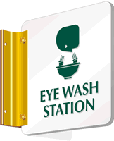 Eye Wash Station Sign