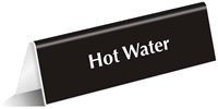 Office Tabletop Tent Sign