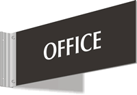 Office Wayfinding Sign Double Sided Projecting Sign