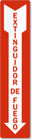 Extinguidor De Fuego Sign