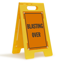 Free Standing Floor Sign