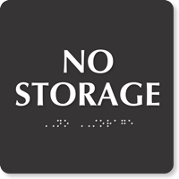 TactileTouch™  ADA Sign with Braille