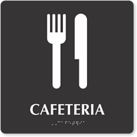 Cafeteria Sign