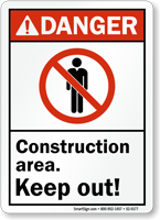 Construction Area Keep Out