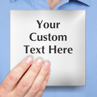 Custom Engraved Steel Sign