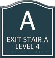 Santera HT Regulatory Sign w/Border 11.25 in. x 8.5 in.