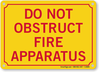 Sprinkler Sign