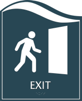Pacific Exit Sign