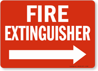 Fire Extinguisher Sign