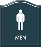 Men Restroom Sign