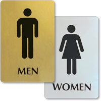 Metal Men and Women Sign Kit