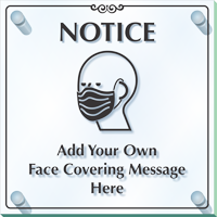 Clear Acrylic Custom Door Sign