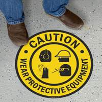 Wear Personal Protective Equipment Sign