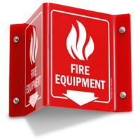 Fire Equipment Sign