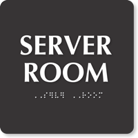 ADA TactileTouch™ Sign with Braille