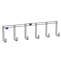 Coat and Rainwear Mount On Coat Rack