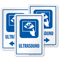 Ultrasound  with Pregnancy Scan Symbol