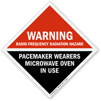 Warning Radio Frequency Radiation Hazard Sign