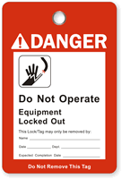 Lockout Tag ANSI