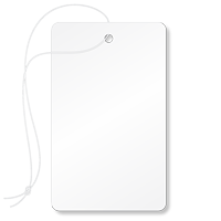 ( 2 7/8 in. x 1 3/4 in.) with String