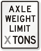Regulatory Traffic Sign