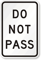Road HOV Sign