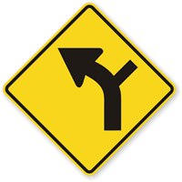 Sharp Turn Sign