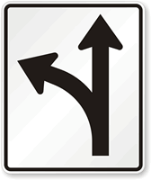 Lane Use Control Symbol Sign