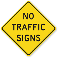 No Traffic Sign  Traffic Sign