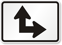 Sign To Mark Routes