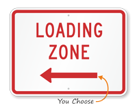 MUTCD Sign with Arrow