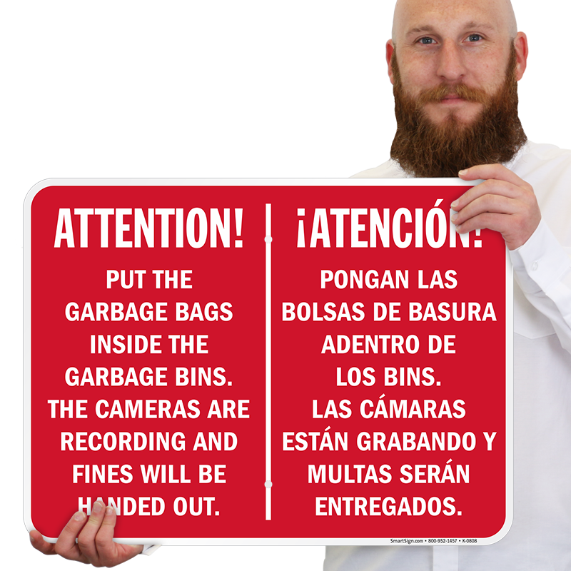 https://images.mysecuritysign.com/img/pla/K/bilingual-garbage-bags-rules-sign-k-0808_pl.png