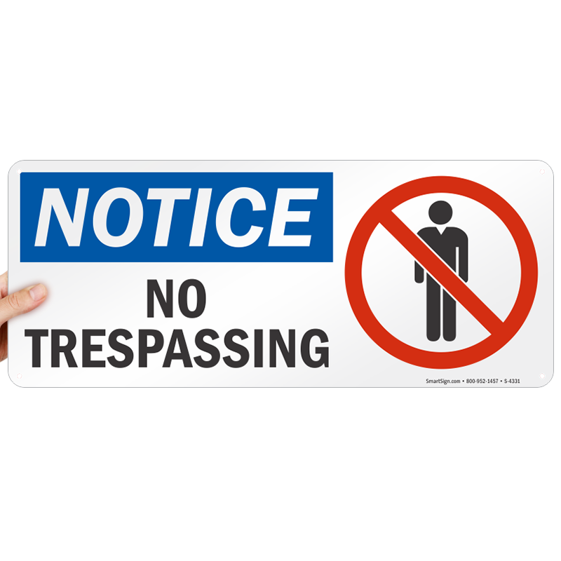 NOTICE NO ENTRY UNLESS AUTHORISED 300 X 200 SAFETY NOTICE SITE SIGN 