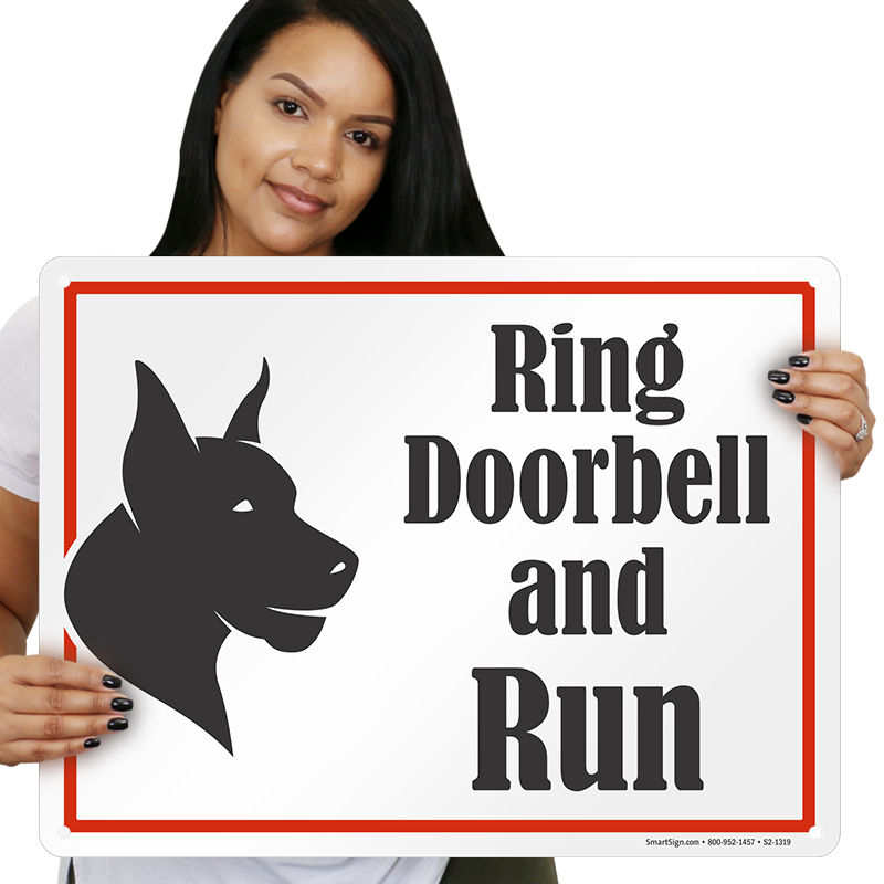 Beware of Dog Doorbell