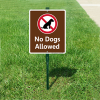 No Dogs Allowed Sign - No Pets