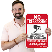 Oregon Trespassers Will Be Prosecuted Sign