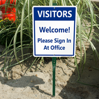 Welcome, Office Sign