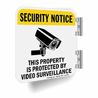 Security Notice Video Surveillance Property Sign