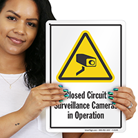 Closed Circuit Surveillance Cameras in Operation