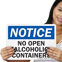 No Open Alcoholic Containers
